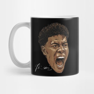 Rui Hachimura Los Angeles L Scream Mug